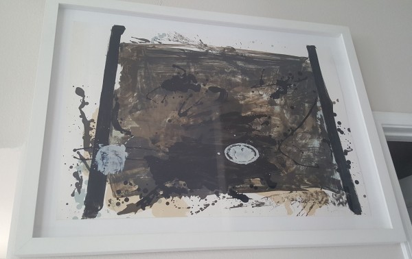 Untitled circa 1970 Lithograph by Antoni Tapies