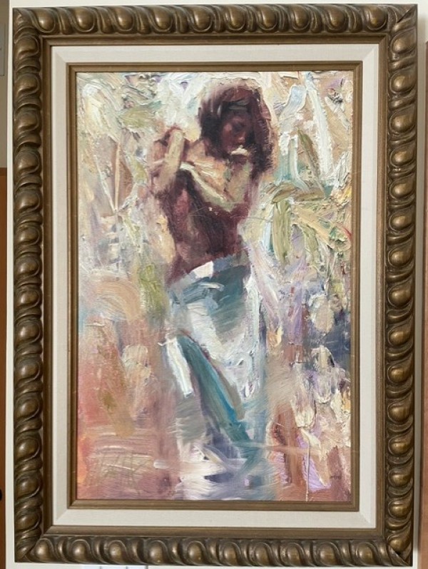 "Transition" Hand-Embellished Giclees on Canvas by Henry Asencio