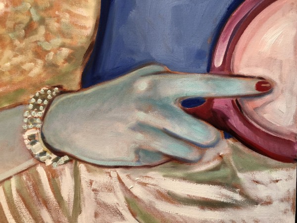 "When the Lights Are Low" Original Oil on Canvas by Colleen Ross