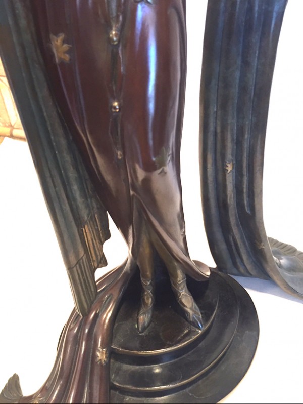 "Directoire" Bronze Sculpture by Erte