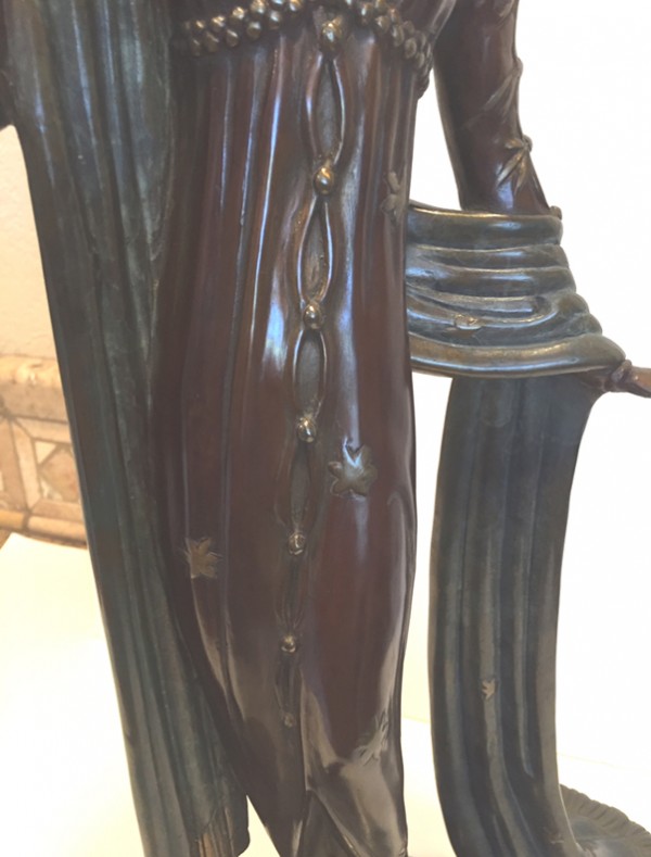 "Directoire" Bronze Sculpture by Erte