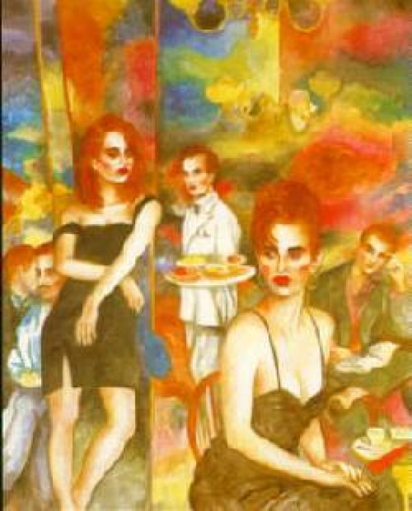 "Love, Life & Money, How Did I Get Here? Part I" Serigraph by Joanna Zjawinska