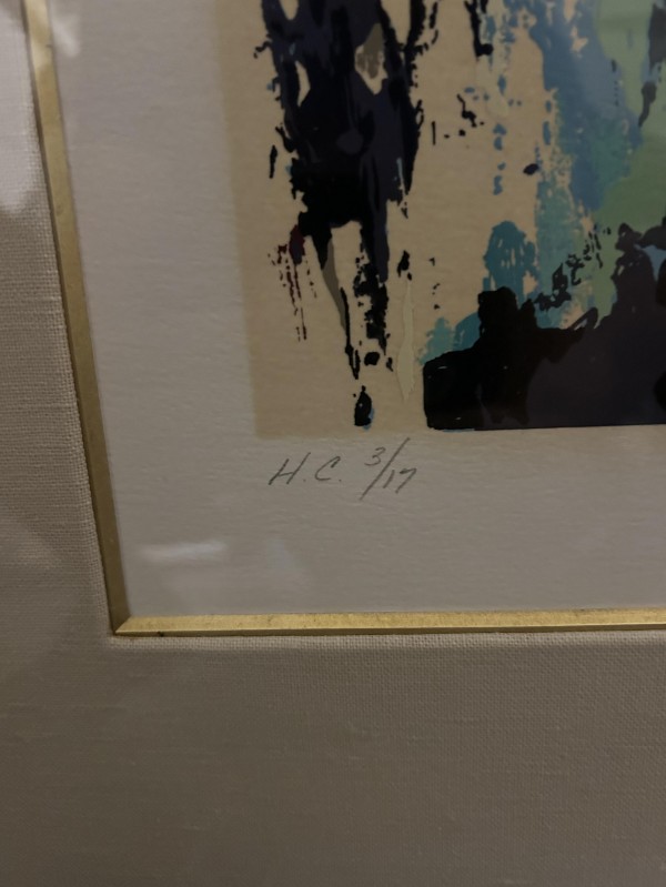 Plaza Square Serigraph by LeRoy Neiman