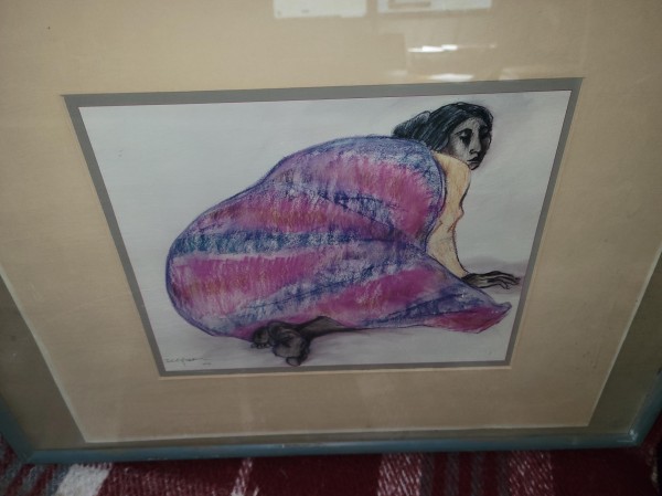 Untitled R.C. Gorman Original Pastel