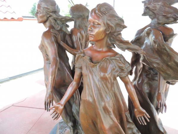 Frederick Hart's Daughters of Odessa - Trilogy bronze Sculpture