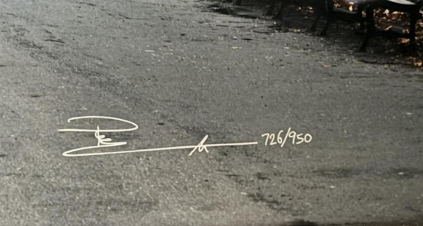 "Sunday 5:47AM" Acrylic face-mounted photographic print on high-gloss, metallic (silver halide) paper by Peter Lik