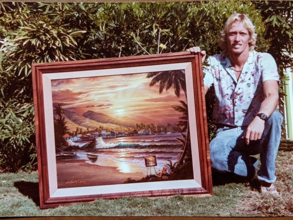 "Lahaina Dawn" Original Oil on Canvas by Christian Riese Lassen