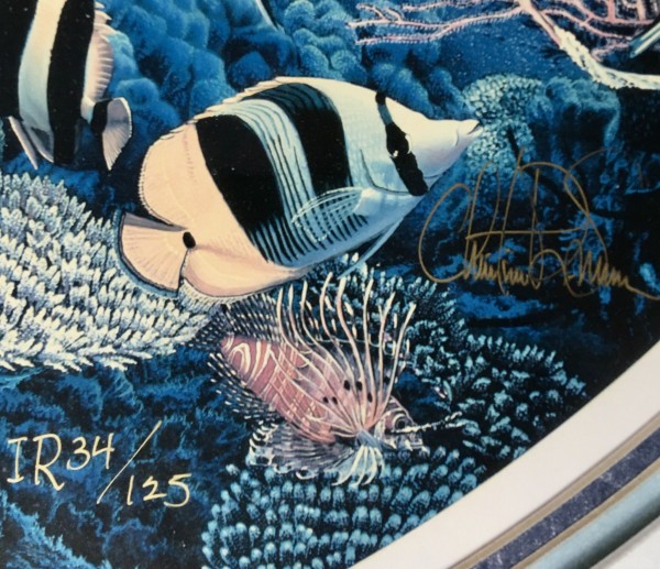 &ldquo;Circle Of Life&rdquo; Mixed Media Graphic with remarque by Christian Riese Lassen