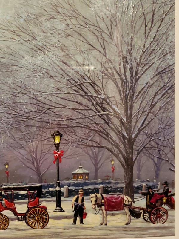 Central Park South 2006 Seriolithograph in Color on Paper by Alexander Chen