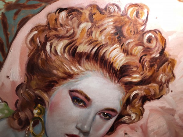 "When the Lights Are Low" Original Oil on Canvas by Colleen Ross