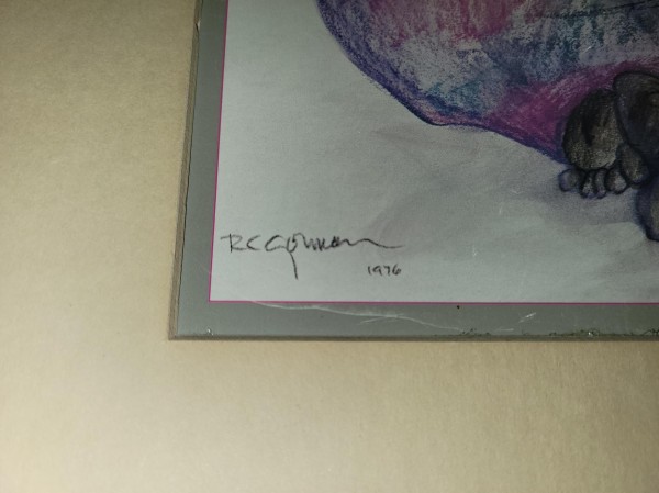 Untitled R.C. Gorman Original Pastel