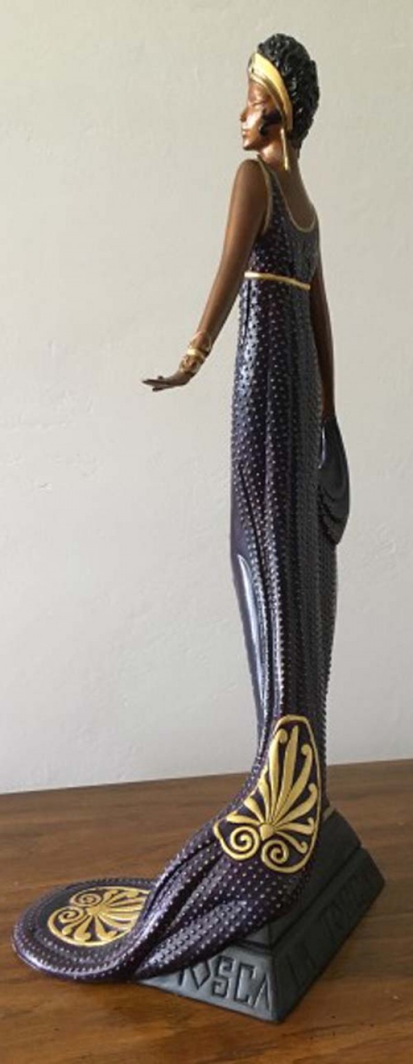 Erte "La Tosca" Bronze Sculpture