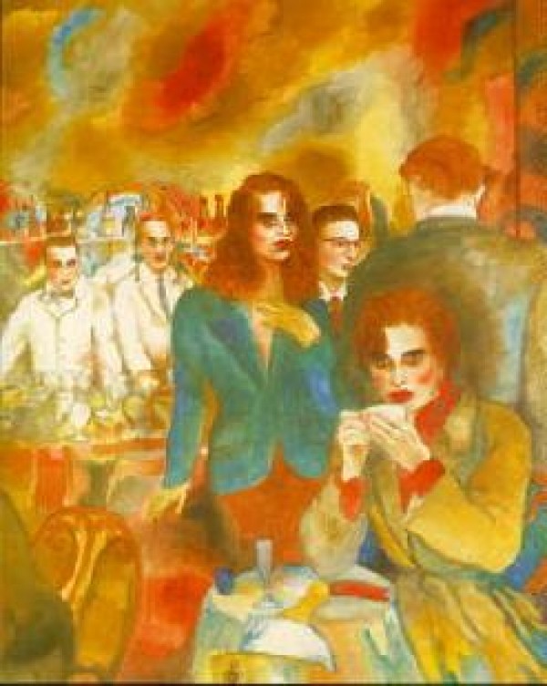 "Love, Life & Money, How Did I Get Here? Part II" Serigraph by Joanna Zjawinska