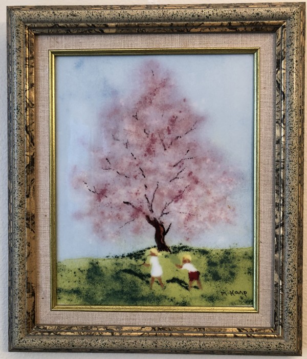 "Spring" From the "Four Seasons" Porcelain prints by Max Karp