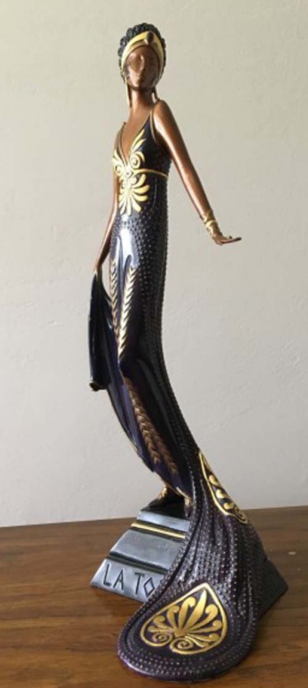 Erte "La Tosca" Bronze Sculpture