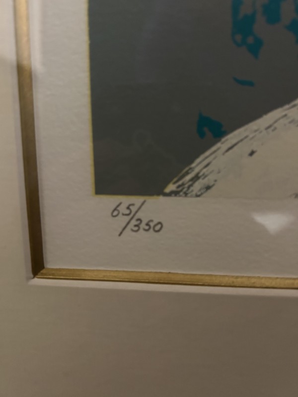 Nob Hill Serigraph by LeRoy Neiman