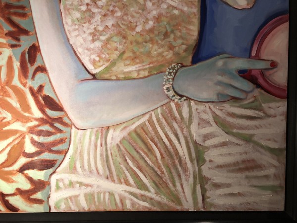 "When the Lights Are Low" Original Oil on Canvas by Colleen Ross