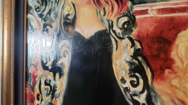 "Should I Surrender?" Serigraph on Canvas by Joanna Zjawinska