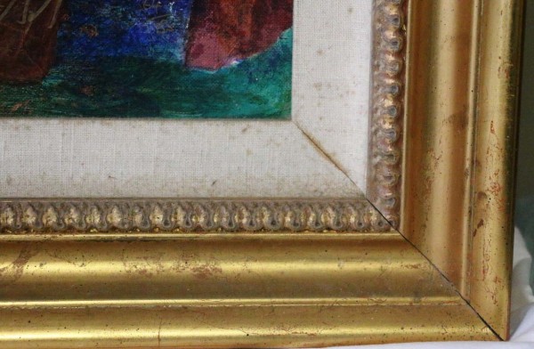 "Bal Masque" Serigraph on Canvas by Roy Fairchild-Woodard