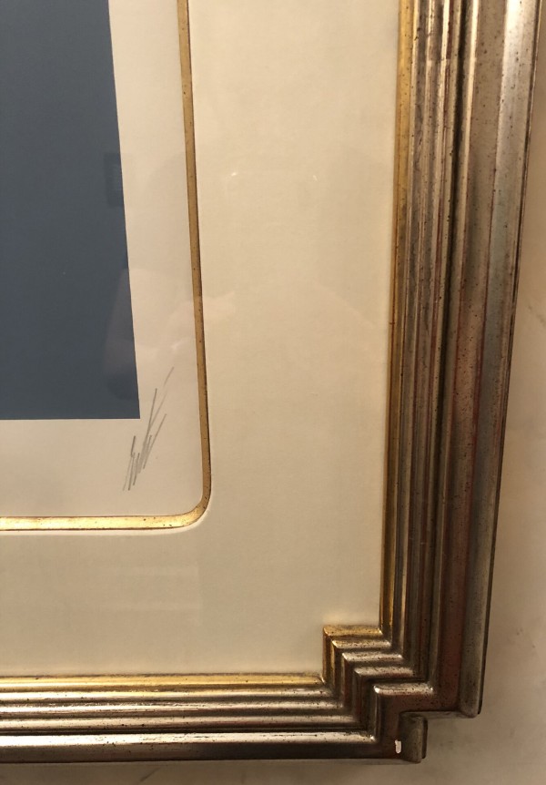 "Summer Breeze" Framed Serigraph by Erte