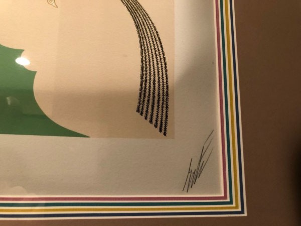 "The Swing" Serigraph on Paper by Erte