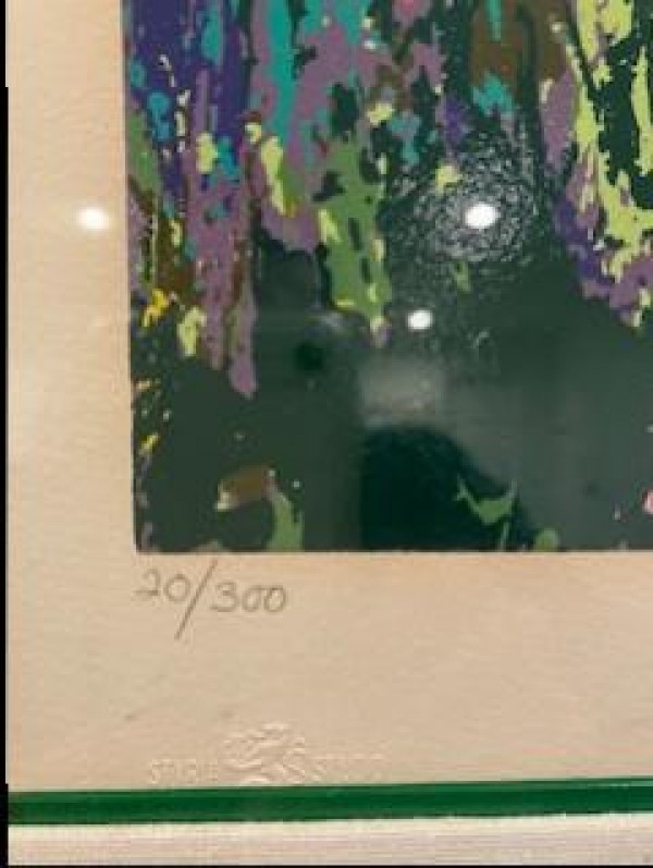 Young Tiger serigraph by LeRoy Neiman