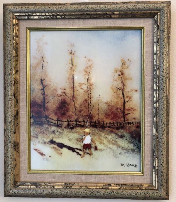 "Fall" from the "Four Seasons" Porcelain prints by Max Karp