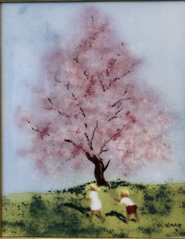"Spring" from the "Four Seasons" Porcelain prints by Max Karp