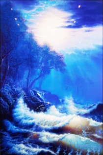 "Seeking The Light" Lassengraph by Christian Riese Lassen