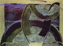 "Maria Eugenia" Original Multiple by Orlando, A.B.