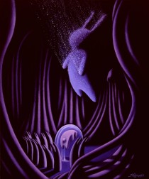 "Ascension" original acrylic on canvas by Nathan Spoor