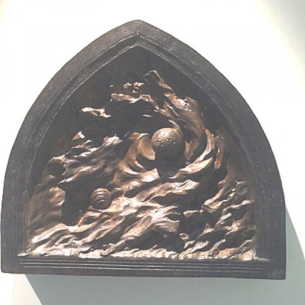 "Creation of Night" from the "Ex Nihilo Creation Series Maquettes Bronze Sculptures by Frederick Hart