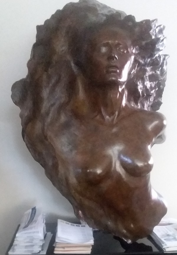 Ex Nihiio Fragment 2 Bronze Sculpture by Frederick Hart