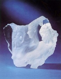 "Dream Fragment III" Acrylic Sculpture by Michael Wilkinson 