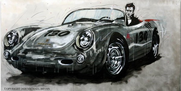 "Jimmy D" A Spyder Came Calling, Giclee on paper, canvas or aluminum by Michael Bryan