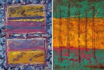 "Blues For Windows" & "Paladin" 2 Serigraphs by Mark Erickson