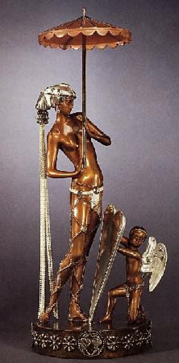 "Helen of Troy" Bronze Sculpture by Erte