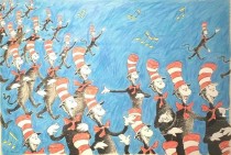 "Singing Cats" Serigraph by Dr. Seuss