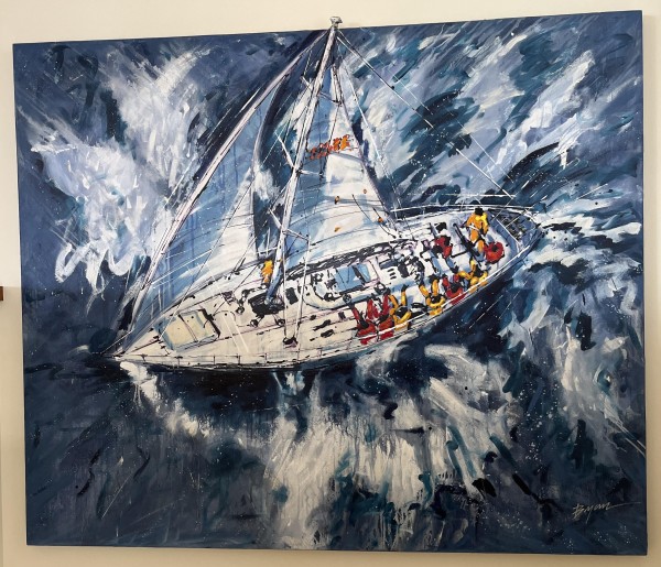 “High Seas” Original Oil on Canvas by Michael Bryan